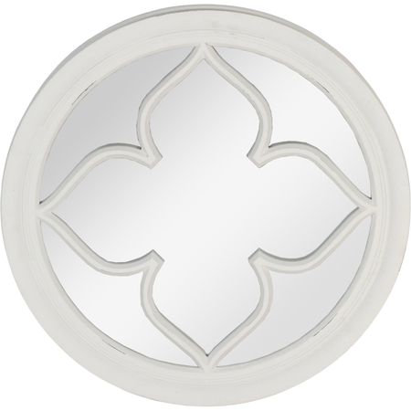 Зеркало Glasar круглое белое 60x4x60 см попсокет зеркало круглое пвх 12 18031 202505 s63