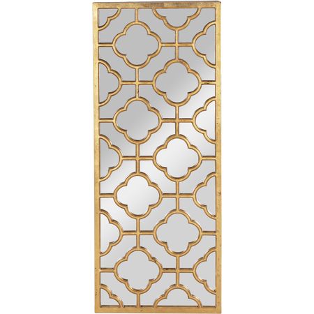 Зеркало Glasar Раджастан золотистое 118x3x48 см