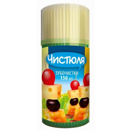Зубочистки Чистюля 150 шт