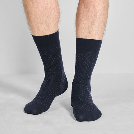 Носки мужские Cozy Home, черный/синий носки мужские omsa eco гладь bianco 45 47