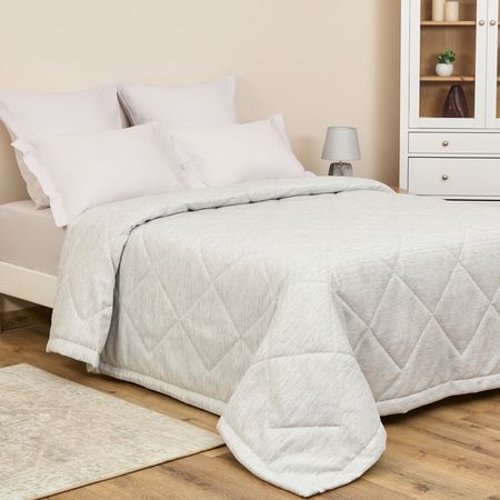 Покрывало Блеск/Lucentezza, серое