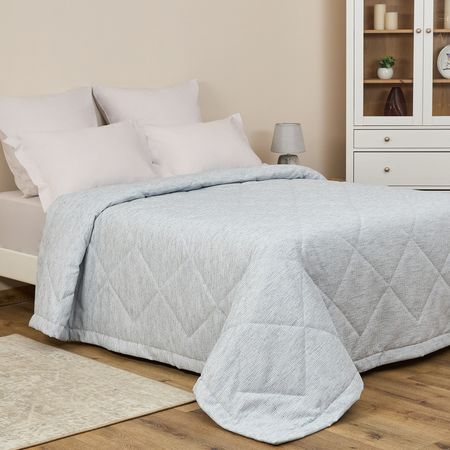 Покрывало Блеск/Lucentezza, голубое покрывало cottonika прага 225х245см голубое арт ппрага 79голуб