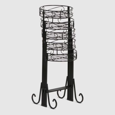 Подставка для растений Lvchen железная черная под 5 горшков