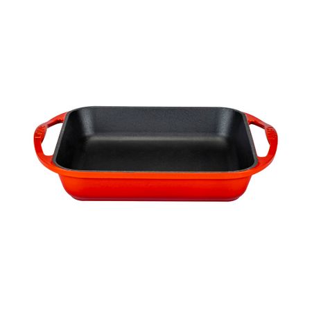 Сковорода Lava 2,51 л чугун красная