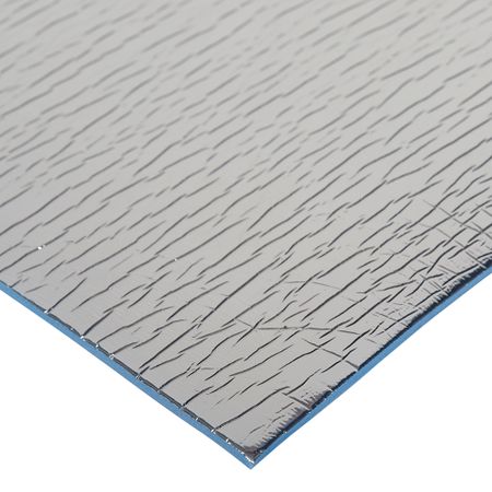 Подложка под ламинат сшитый полиэтилен Isolon EcoHeat 3 мм 1х8 м 8 кв.м металлизированная