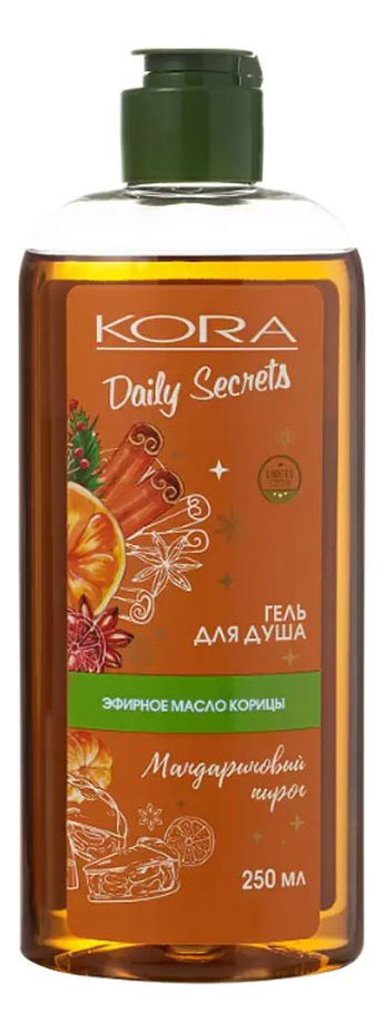 Гель для душа Мандариновый пирог Daily Secrets 250мл