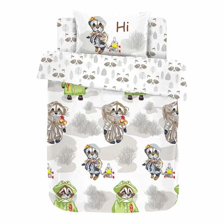 Комплект детского постельного белья Mona Liza Еноты