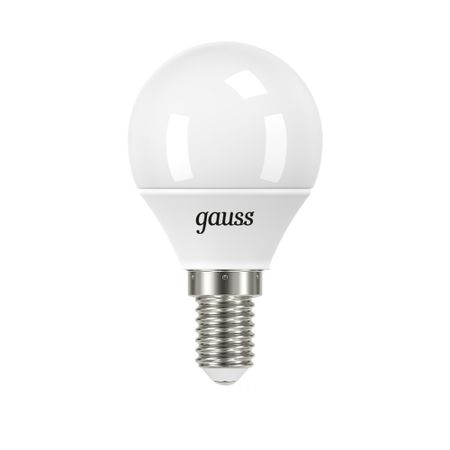 Лампа светодиодная Gauss E14  6500К 6,5 Вт 550 Лм 175-240 В шар тонированная