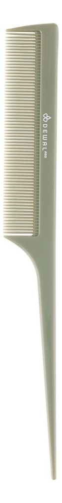 Расческа для начеса волос с пластиковым хвостиком Эконом CO-6104OLIVE 21см