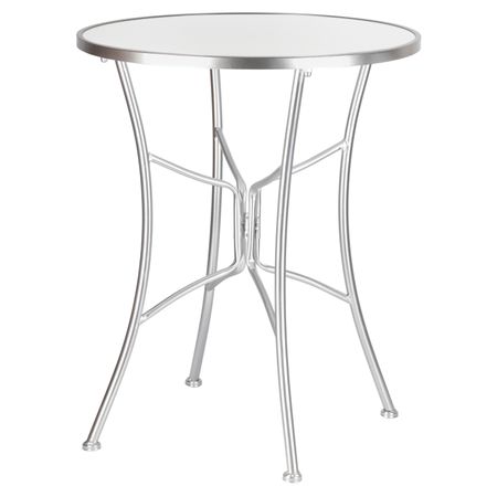 Столик журнальный Glasar белый 62х62х69 см столик журнальный art champ 120х60х45 см