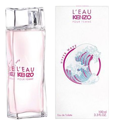 L'Eau Pour Femme Hyper Wave: туалетная вода 100мл туалетная kenzo l eau kenzo hyper wave pour femme
