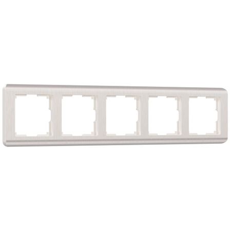 Рамка Werkel Stream пятиместная перламутровая (a051280)
