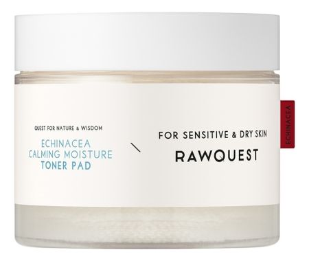Успокаивающие пэды для лица с экстрактом эхинацеи Echinacea Calming Moisture Toner Pad 60шт