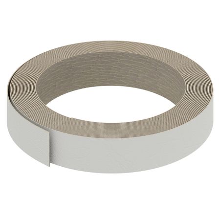 Лента кромочная для столешниц 32х3050 мм белый срез камня пластик с клеем