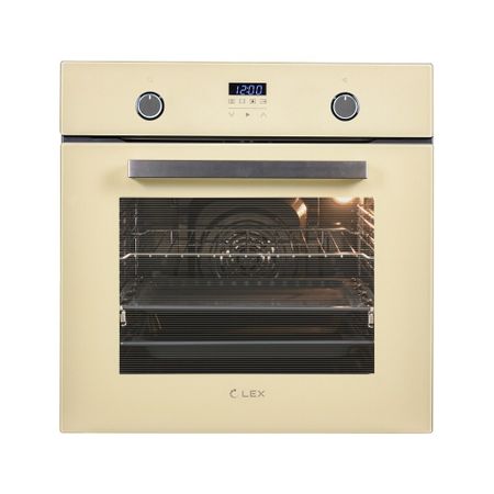 Духовой шкаф электрический встраиваемый Lex EDP 093 595 мм кремовый (CHAO000324)