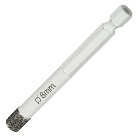Коронка алмазная Diamond Industrial (DIDKVP08S10) по керамограниту d8 мм