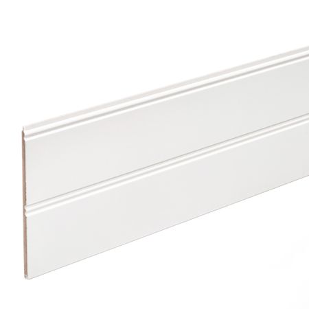 Панель МДФ белая эмаль Wain 05 2700х153х6 мм Стильный Дом 0,413 кв.м