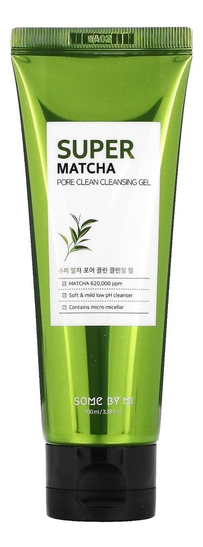 Очищающий гель для умывания с экстрактом зеленого чая матча Super Matcha Pore Clean Cleansing Gel 100мл