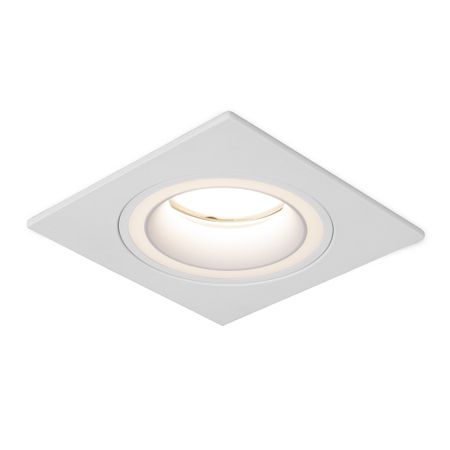 Светильник встраиваемый G5.3 белый 9 Вт IP20 Elektrostandard Glim S (a047721) потолок реечный mr tektum classic 84r 1720х1520мм белый матовый