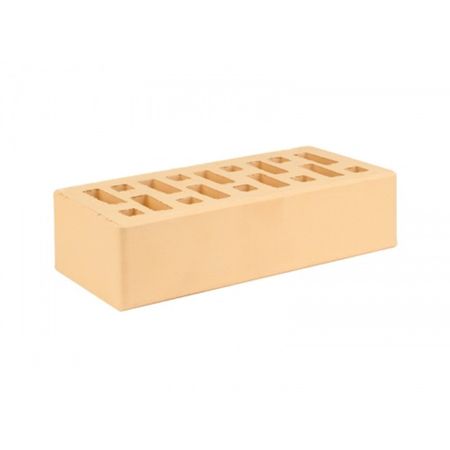 Кирпич облицовочный пустотелый соломенный М200 250х120х65 мм 1 NF Железногорск