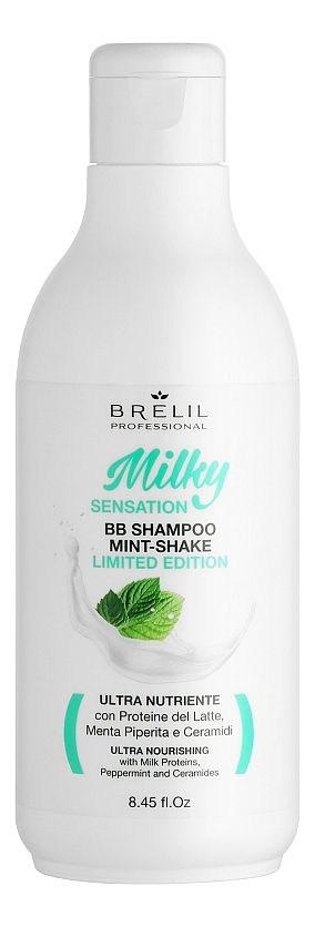 Питательный шампунь для волос Milky Sensation BB Shampoo Mint-Shake: Шампунь 250мл