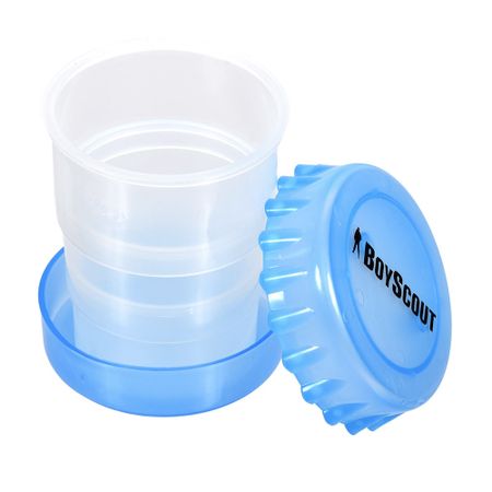 Стакан Boyscout складной пластиковый 0,2 л стакан пластиковый с трубочкой чешуя голография 500 мл 12 06646 78112