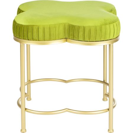 Пуф Glasar салатовый 40х40х45 см (49-278B) cтеплер 24 6 30л ergoline ярко салатовый erichkrause