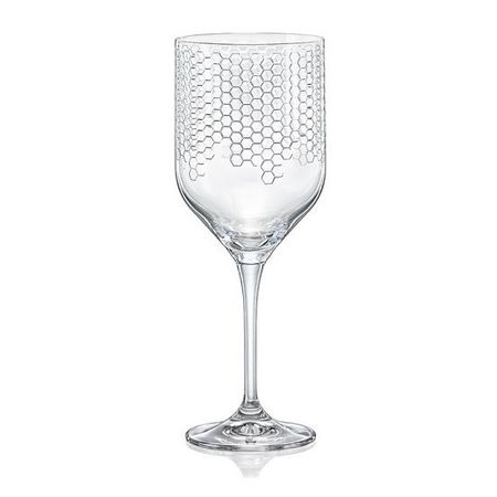 Набор бокалов Crystalex Умма 400 мл соты 6 шт