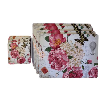 Набор подставок Genlex розы 4 шт + костер 4 шт