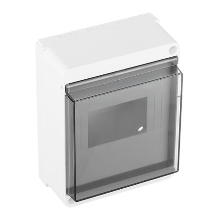 Щит распределительный навесной Systeme Electric City9 пластиковый IP40 180х140х85 мм 6 модулей прозрачная дверь