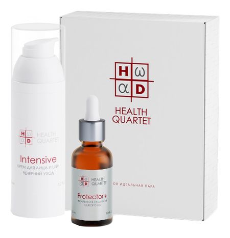 Набор Идеальная пара Интенсивный уход и питание (крем д/лица и шеи Вечерний уход Intensive 50мл + усиленная защитная сыворотка д/лица Protector+ 30мл) идеальная пара