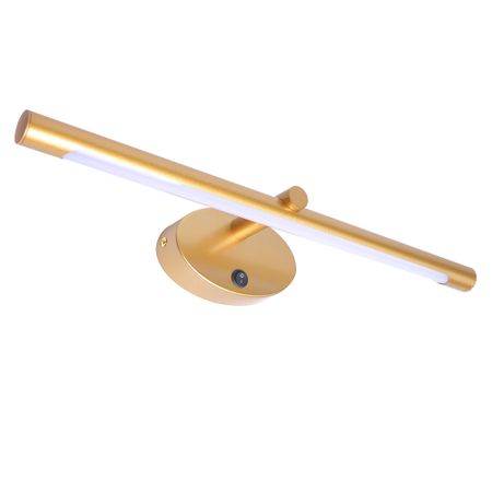 Подсветка для картин Arte Lamp RONNIE A8025AP-1GO шедевральные коты раскрашиваем 21 иллюстрацию по мотивам известных картин