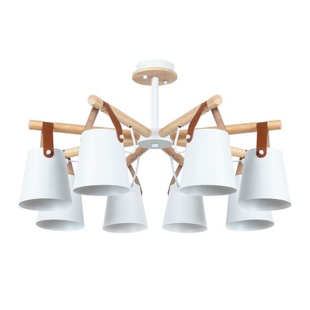 Потолочная люстра Arte Lamp THOMAS A7032PL-8WH 2 шт d2s hid ксеноновые лампы d4s d4r d2r автомобильные лампы для фар 12 в 35 вт 4300 к 6000 к 8000 к 10000 к plug and play водонепроницаемые