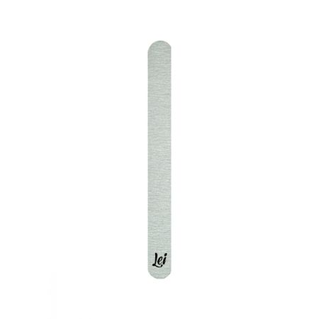 Пилка для ногтей LEI шлифовочная серая