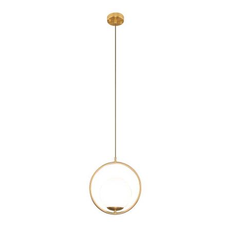 Светильник подвесной Eurosvet Ringo E27 60 Вт 4 кв.м золото IP20 (a050244)