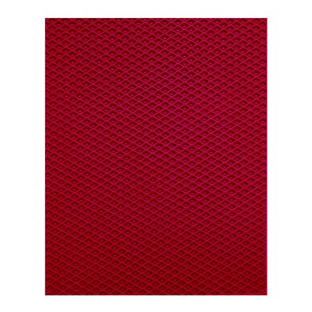 Коврик универсальный грязезащитный ЭВА Ромбы 68х48 см темно-красный