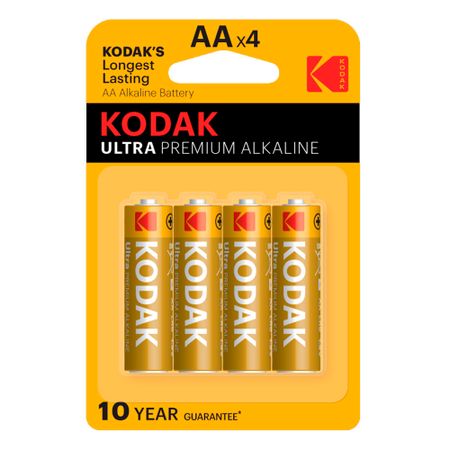 Батарейка Kodak Ultra Digital АА пальчиковая LR6 1,5 В (4 шт.) (Б0005248)