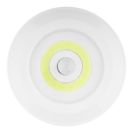 Фонарь пушлайт Эра светодиодный 1 LED 3 Вт на батарейках AAA пластик с датчиком движения (Б0054039)