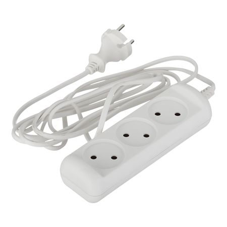 Удлинитель Эра 3 розетки 3 м ШВВП 2х0,75 кв.мм 6 А 1,3 кВт белый (Б0035748) 10 шт 100 в 1 мкф 1 5 мкф 2 2 мкф 3 3 мкф 4 7 мкф 5 6 мкф 6 8 мкф аудио конденсатор неполярный делитель частоты кроссовер полипропилен