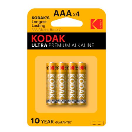 Батарейка Kodak Ultra Digital ААА мизинчиковая LR03 1,5 В (4 шт.) (Б0005128)