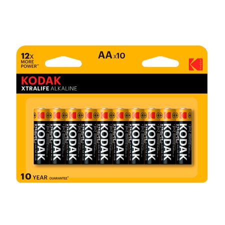 Батарейка Kodak Xtralife АА пальчиковая LR6 1,5 В (10 шт.) (Б0014330)