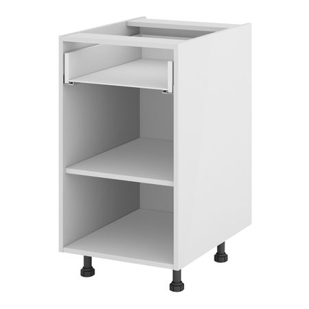 Кухонный шкаф напольный 45х72х56 см белый 1 полка/1 ящик