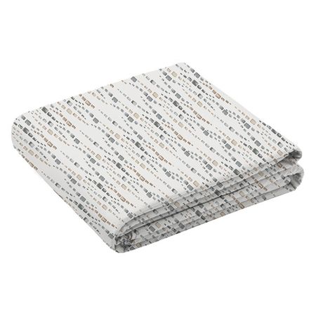 Пододеяльник 200х220 см тенсель серо-бежевый Mona Liza Fred