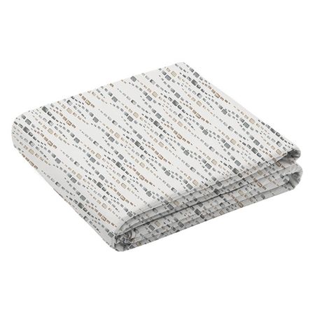 Пододеяльник 145х210 см тенсель серо-бежевый Mona Liza Fred