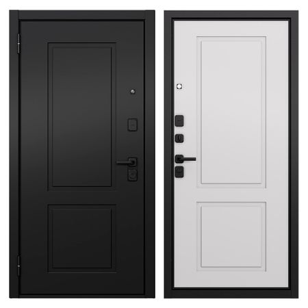 Дверь входная Mastino Дрейк левая черный матовый - белый софт 960х2050 мм для audi a6 c8 a7 2019 2020 2021 2022 2023 внутренняя крышка динамика аудио автомобильная дверь громкий динамик декоративные крышки наклейки отделка