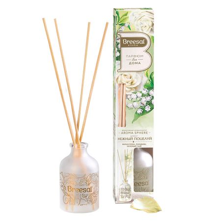Аромадиффузор с палочками Breesal Aromа Sphere Нежный поцелуй 40 мл софи пемброк самый нежный поцелуй