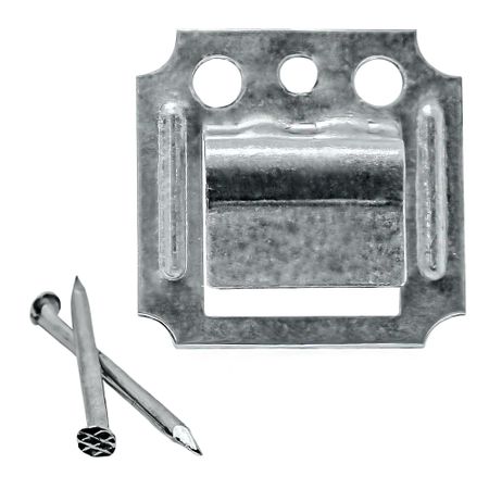 Крепеж кляймер №3 с гвоздями для вагонки Осфикс (100 шт.)