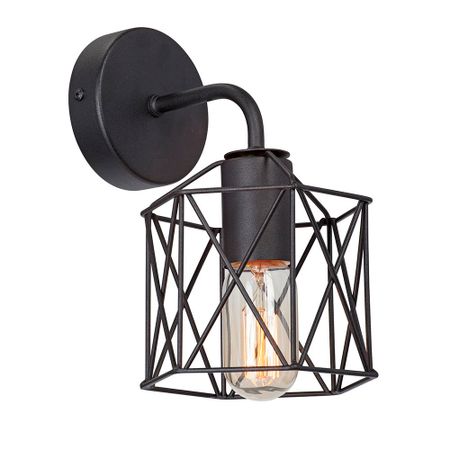 Бра Vitaluce E27 40 Вт 220 В черное IP20 (V4382-1/1A) федеральный закон технический регламент о требованиях пожарной безопасности