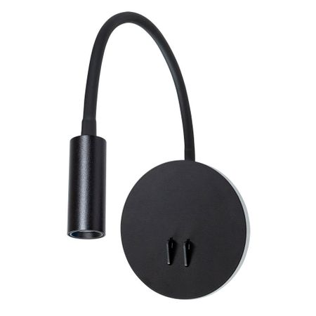 Бра Arte Lamp Electra светодиодное 9 Вт 220 В черное 3000К IP20 (A8231AP-1BK)