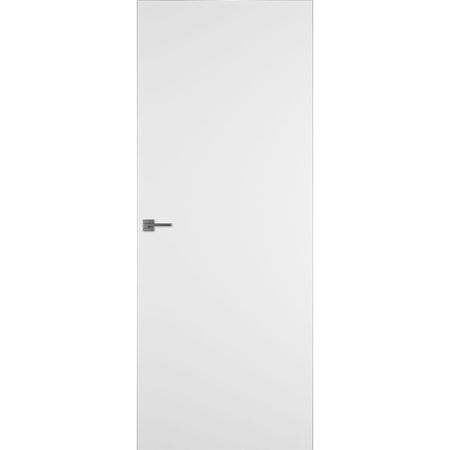 Дверь межкомнатная Invisible 700х2000 мм левая с обратным открыванием с притвором с замком хром